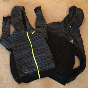 Nike therma fit zip up hoodie jackets